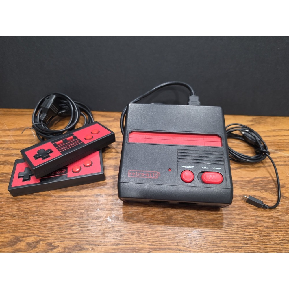 Retro-Bit RES+ NES Console RB-NES-7390 HDMI 2 Controllers Cables Nintendo Games